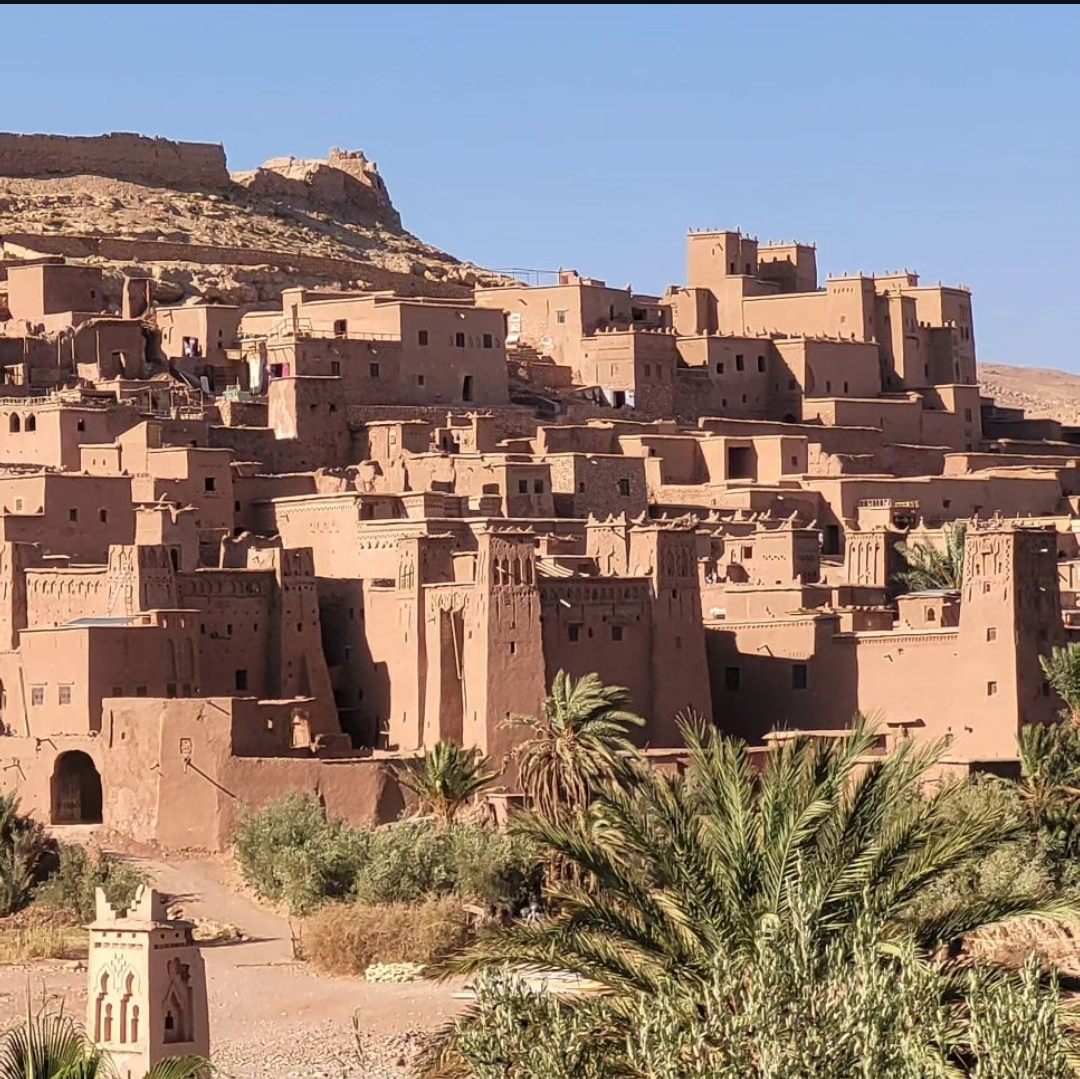 Vue rapprochée du ksar historique d’Aït Benhaddou